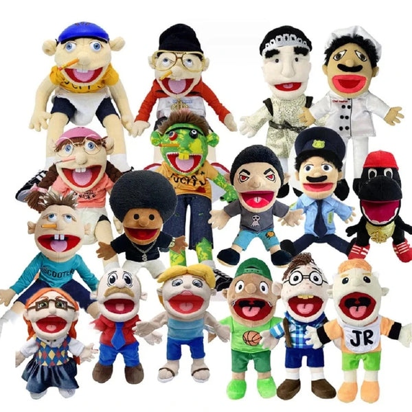 30/60cm Hand Puppet Plush Children Soft Toys