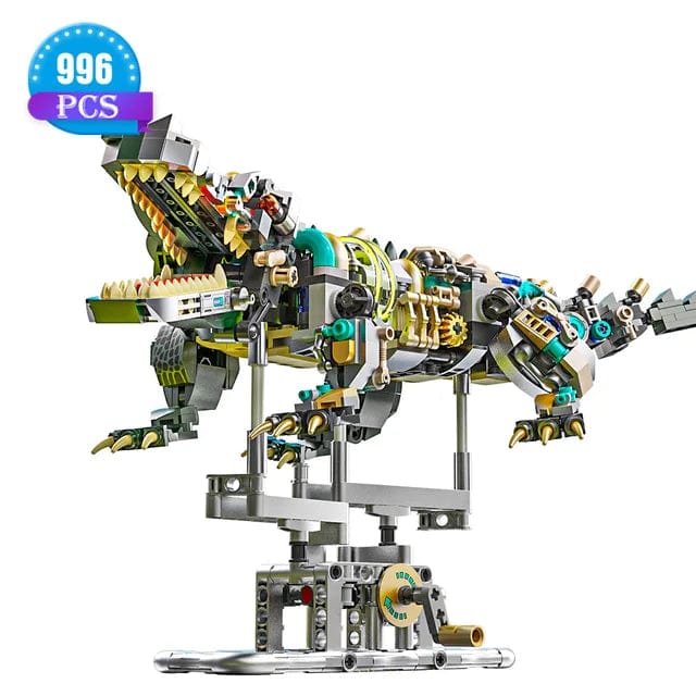 Building Blocks Mechanical Shark Stem Building Blocks Set