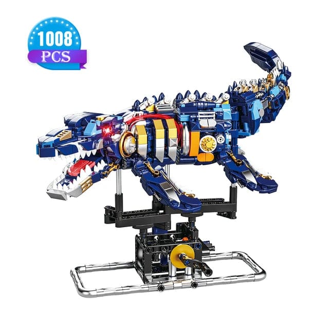 Building Blocks Mechanical Shark Stem Building Blocks Set