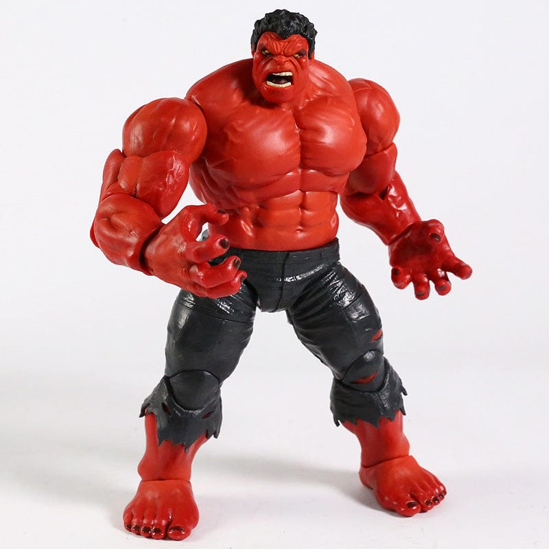 4 Pcs 5 Avengers Hero The Grey Red Hulk Action Statue Figure Collection Toy